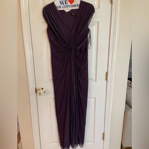 Tadashi Shoji deep purple dress XL
